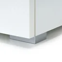 Bookshelf "Vela" White - 3 compartments