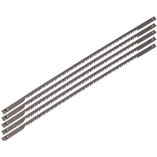 "SSA1004 Scroll saw blade, 25TPI, 5-piece for non-ferrous materials image"