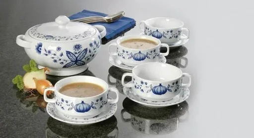 "Soup tureen 2 l in onion pattern image"