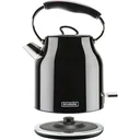Nostalgic Kettle Deluxe - Black - Retro Design - 1.7 l