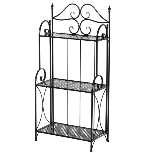 "Garden shelf with 3 shelves image"