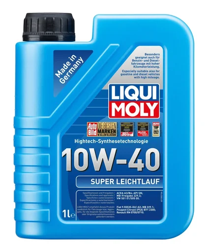 "Synthetic technology low-friction engine oil Super Leichtlauf 10W-40, 5 liters image"