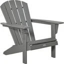 Adirondack garden chair with drink
