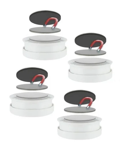 "Magnetic mounting for smoke detectors - 4 pieces image"