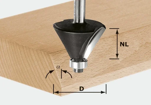 "Chamfer cutter HW D36 / 45 Grad KL image"
