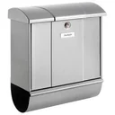 Mailbox Olymp-set Silver