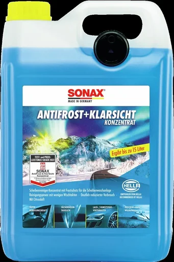 "Antifreeze & ClearView concentrate with pourer, 5 liter canister image"