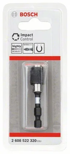 "Impact Control quick-release bit holder, 1-piece 1/4", L 60 mm image"