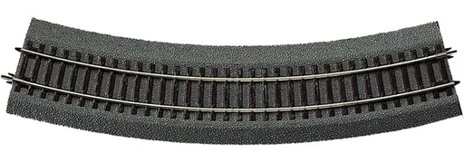 "6 pieces curved track R4 with bedding, radius 481.2 mm, curve angle 30° image"