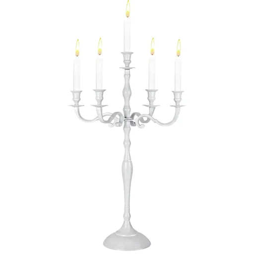 "Candlestick 80cm white image"