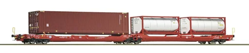 "Double-pocket articulated wagon T3000e, DB AG image"
