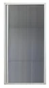 Door pleated blind 100 x 215 cm, drill-free
