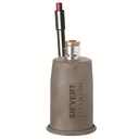Burner head O70mm titanium with piezo