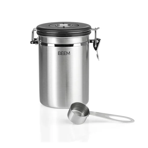 "Aroma-Safe coffee can, 1.9 l stainless steel image"