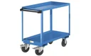 Green Value 2-tier sheet metal tub trolley