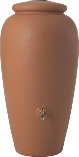"Regenwasser Amphora / Regentonne 240 L, terracotta image"