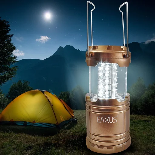 "LED camping lantern Traveler, collapsible image"