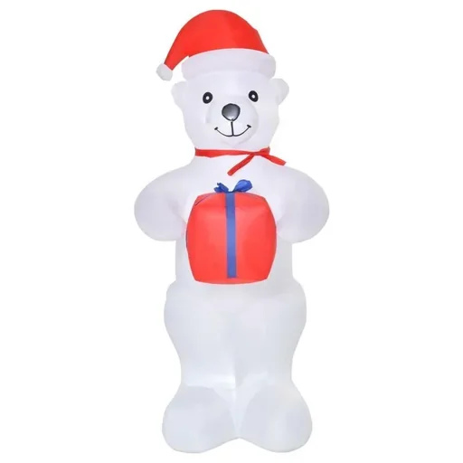 "Inflatable Christmas Polar Bear 1.8 m Decorations image"