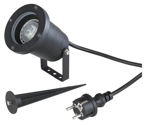 "Outdoor spotlight made of aluminum with 3 watt LED image"