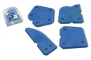 4-piece joint smoother set in a transparent plastic box