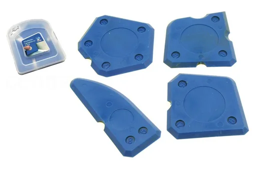 "4-piece joint smoother set in a transparent plastic box image"