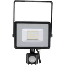 VT-20-S-Z LED headlight with sensor - 20 W - 1600 Lm - 4000K - black