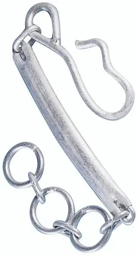 "Steel neck bracket with release hook image"