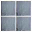 Stone look paving slabs in a set of 4