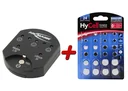 Button cell tester including 24-piece button cell assortment