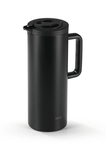 "Vacuum flask black matt, 1 liter image"