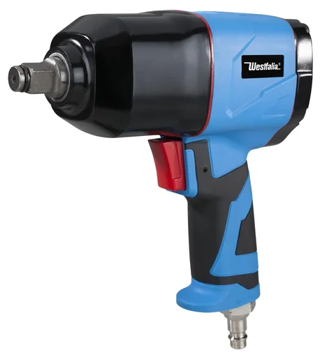 "Pneumatic impact wrench with double impact mechanism image"