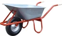 Wheelbarrow Eurocar 100 liters, PU wheel, with tipping handle