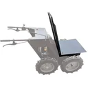 Flatbed for mini dumpers