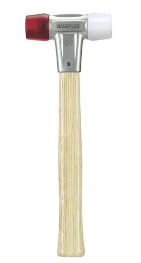 "Soft-face hammer 50 mm, approx. 950 g, total length 340 mm, head length 115 mm image"