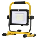 LED construction spotlight work light construction spotlight 50W 5000-6000LM with 5M cable 5000K IP65 waterproof adjustable light head