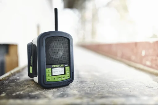 "Construction site radio BR10 DAB+ image"