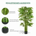 artificial plants large 160 cm bamboo artificial plant houseplant office plant plastic pot for indoor and outdoor