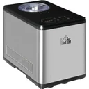 Ice cream maker with compressor - 1.5 L - LED display - 38.4 x 24 x 32 cm