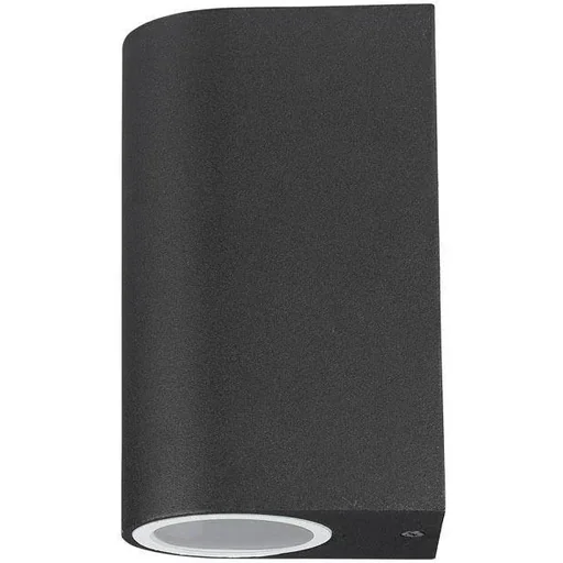 "VT-7652RD Outdoor wall light Up/Down - GU10 - black - IP44 image"