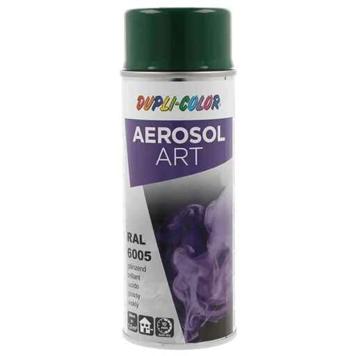 "Aerosol Art spray can, RAL 6005, moss green, glossy, 400 ml image"