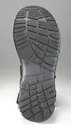 Trekking sandals with 3 Velcro fasteners, color black, size 42
