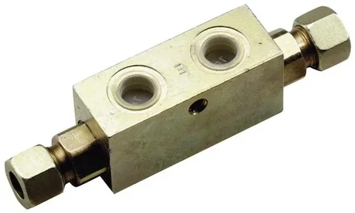 "Locking block valve 3/8 - 300 bar - 2-way - for hydraulic top link image"