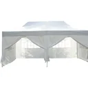 Garden tent with side walls
