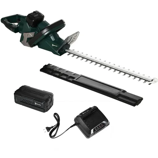 "Electric hedge trimmer - Cordless - Green/Black - 110 x 20 x 20 cm image"