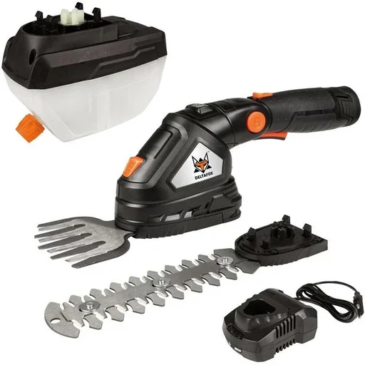 "Deltafox 3-piece grass and shrub shears set including 1L pressure sprayer - DG-CGC 1080 image"