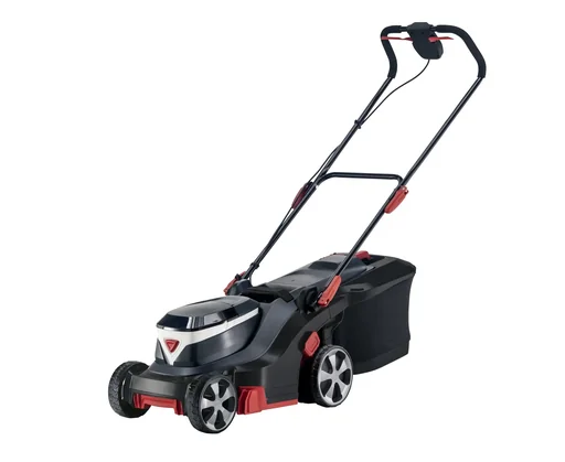 "BOSCH HOME AND GARDEN COMPATIBLE Cordless Lawnmower 38.2 Li Comfort - Incl. Mulching wedge image"