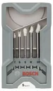 Ceramic tile drill bit set, CYL-9, 4-10 mm, 5 pieces