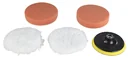 Polishing set, 5-piece, 115 mm