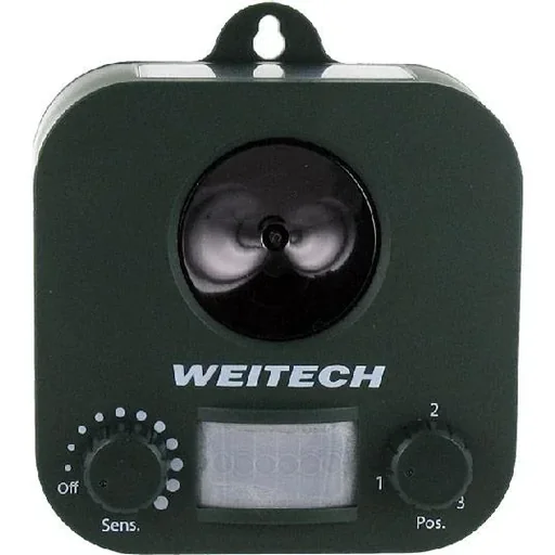 "Weitech Garden Protector Solar - keeps dogs, cats, foxes, rabbits, weasels, herons, etc. away from your garden! image"