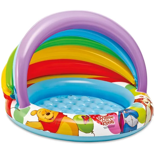 "Winnie the Pooh baby pool roof image"